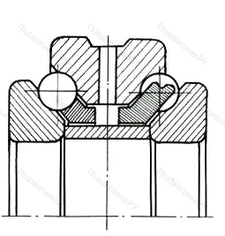 Подшипник  234724 (178924) размер 124x180x72 от производителя  SKF