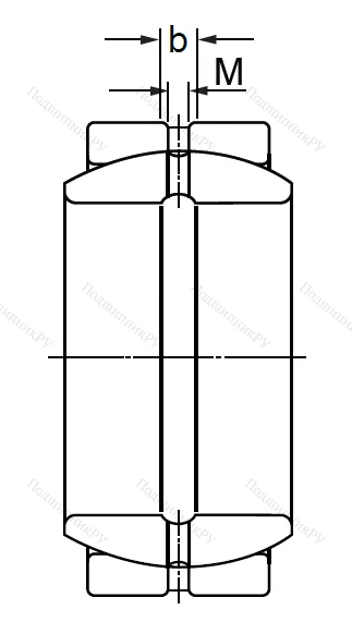 Шарнирный подшипник GE 80 ES в Пензе