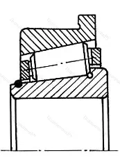 Подшипник  3067206 (33206R) размер 30x62x25 от производителя  ГПЗ-1