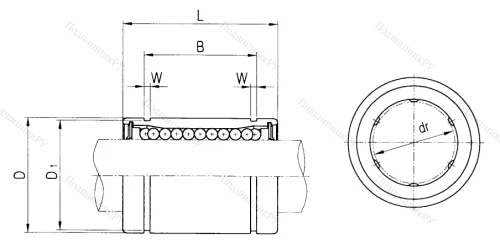 Подшипник LM 25 UU в Пензе