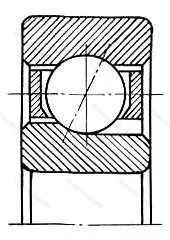 Модификация подшипника 4-1076095ЮУТ размер 5x13x4 от производителя  ГПЗ-31 Модификация подшипника 4-1076095ЮУТ размер 5x13x4 от производителя  ГПЗ-31