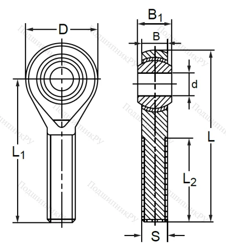 Шарнирная головка POS 14 L в Пензе
