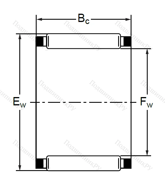 Подшипник K 40x57x24 в Пензе