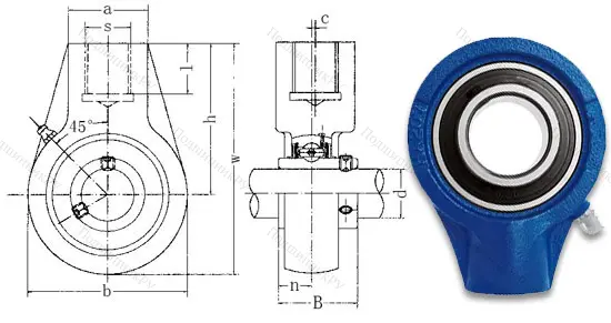 Подшипниковый узел UCHA 213
