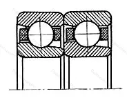 Подшипник  1436903 размер 17x30x14 от производителя  ГПЗ-5
