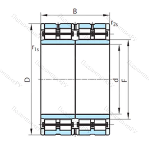 Подшипник роликовый радиальный PSL 512-200