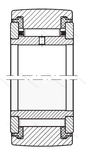 Игольчатый подшипник NATV 8 PP