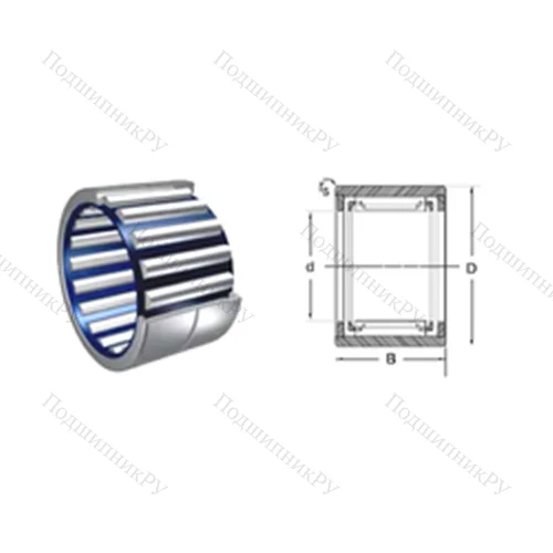 Подшипник игольчатый радиальный NK 5/12TN