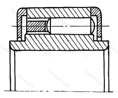 Модификация подшипника 54808 размер 40x68x31