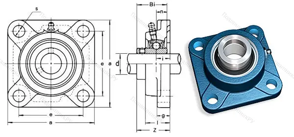 Подшипниковый узел UCF 307