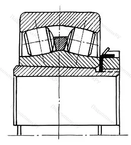 Подшипник  353509 (22210K+H 310) размер 45x90x23/42