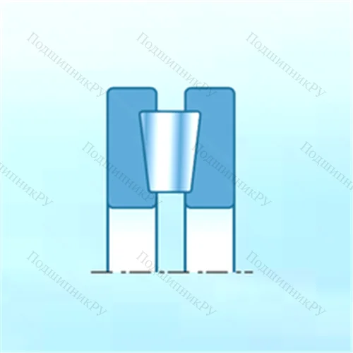 Подшипник роликовый упорный E-CRT 1215V