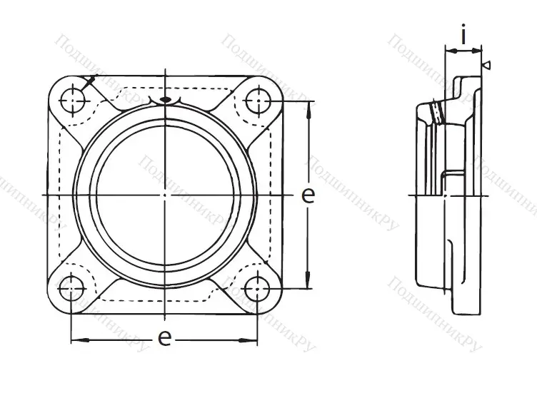 Подшипниковый корпус F 206