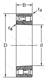 Двухрядный роликовый подшипник NN 3016 KMP 5 (3182116-5 Л ГОСТ) в Пензе