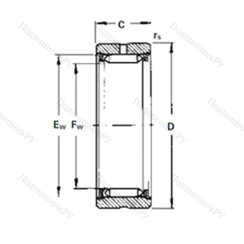 Подшипник игольчатый радиальный RNA 2140