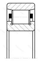 Подшипник  2209 (N 209) размер 45x85x19 от производителя  SKF