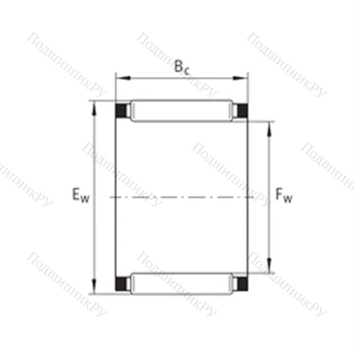 Подшипник игольчатый радиальный K 28X 40X 25