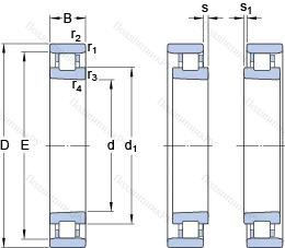 Подшипник N 1010 KTNHA/SP