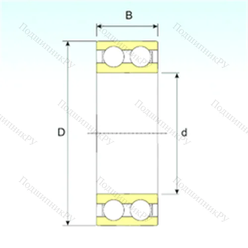 Подшипник шариковый радиальный 4215 ATN 9