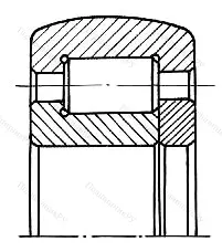 Модификация подшипника 942906 размер 28x85x33