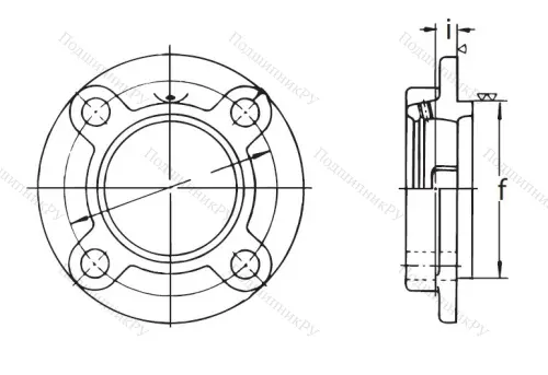 Подшипниковый корпус FC 218 ASAHI в Пензе