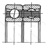 Подшипник  7318AC/DB (246318) размер 90x190x86 от производителя  SKF