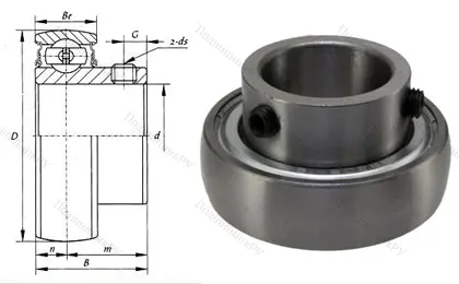 Корпусный подшипник SB 209 в Пензе