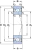 Подшипник S 7014 ACB/HCP 4A