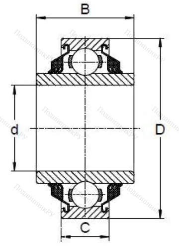 Радиальный шариковый подшипник W 208 PP 8 в Пензе Радиальный шариковый подшипник W 208 PP 8 в Пензе