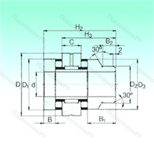Подшипник комбинированный ZARN 5090 L TN от производителя  NBS