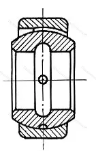 Подшипник  GE 5 (ШП5) размер 5x14x4/6 от производителя  SKF Подшипник  GE 5 (ШП5) размер 5x14x4/6 от производителя  SKF