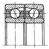 Модификация подшипника 6-366322Л1 размер 110x240x100 от производителя  ГПЗ-23