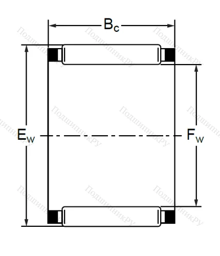 Подшипник K 70x76x29.8 в Пензе