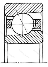 Подшипник  26203 размер 17x40x12 от производителя  ГОСТ