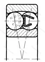 Модификация подшипника 1304 