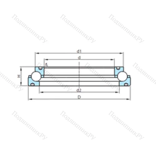 Подшипник шариковый радиально-упорный  212-313