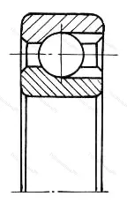 Подшипник 206V размер 30x62x16 от производителя  SKF