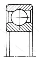 Модификация подшипника 6-710309 размер 45x100x25