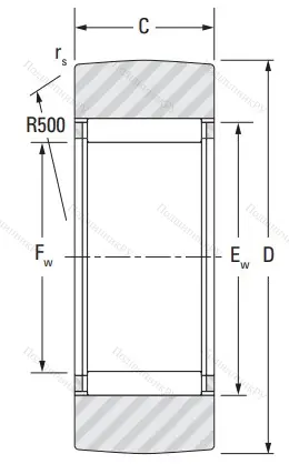 Подшипник RSTO 10 от производителя  KOYO Подшипник RSTO 10 от производителя  KOYO