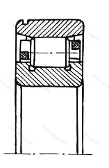Модификация подшипника 322220К2 размер 100x180x34 от производителя  ГПЗ-4