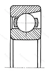 Модификация подшипника 4-708054КП размер 6x13/30x31 от производителя  ГПЗ-200 Модификация подшипника 4-708054КП размер 6x13/30x31 от производителя  ГПЗ-200