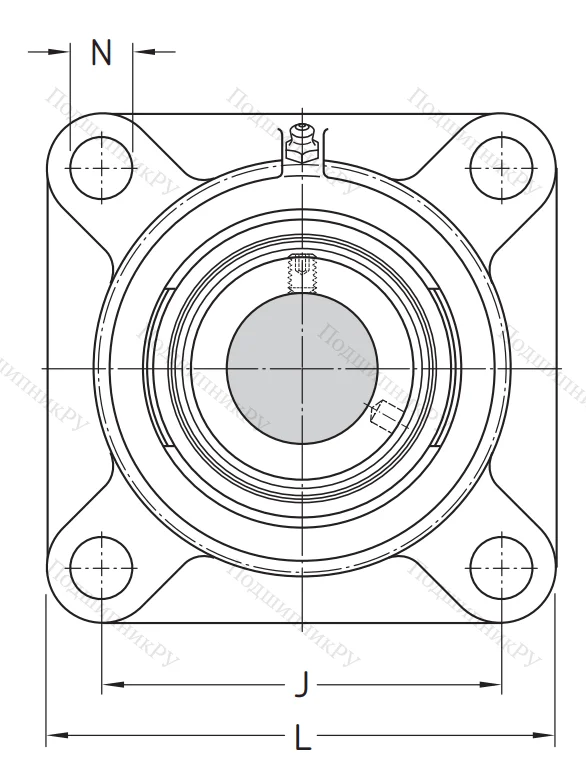 Подшипниковый корпус