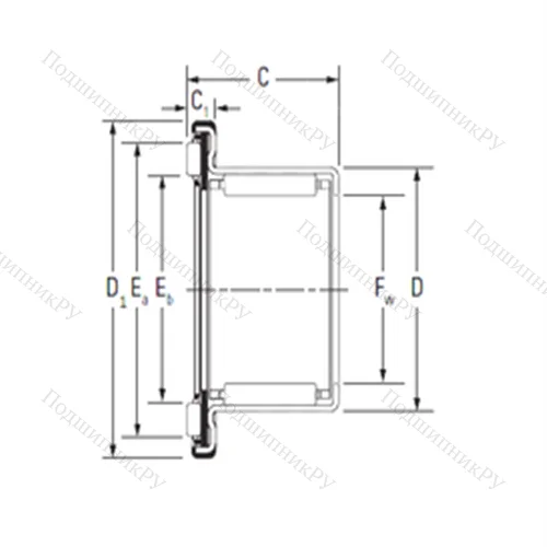 Подшипник комбинированный 712065700