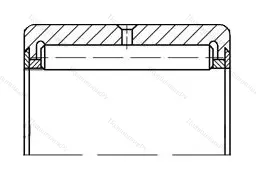 Подшипник  4354856 размер 305x350x69 от производителя  ГПЗ-12