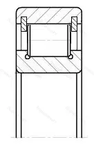 Подшипник  NCL 409 (102409) размер 45x120x29 от производителя  SKF Подшипник  NCL 409 (102409) размер 45x120x29 от производителя  SKF