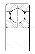 Подшипник 6310NE размер 50x110x27 от производителя  SKF