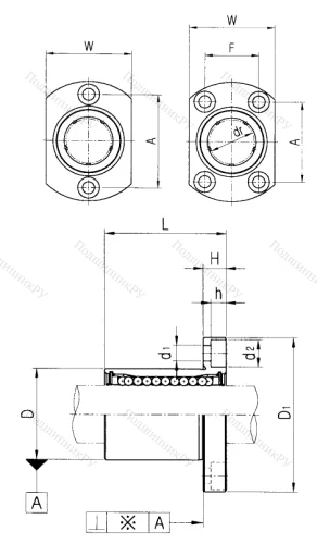 Подшипник LMH 25 UU в Пензе