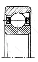 Модификация подшипника 5-7950908БТ2 размер 40x62x8 от производителя  ГПЗ-4 Модификация подшипника 5-7950908БТ2 размер 40x62x8 от производителя  ГПЗ-4