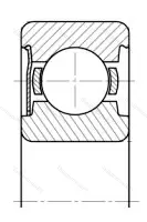 Подшипник 6207-Z/P 6C 3 размер 35x72x17 от производителя  SKF