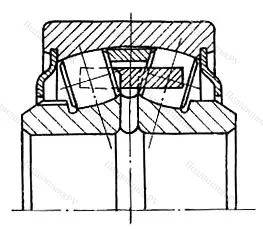Подшипник  83706 размер 30x72x30/32 от производителя  ГПЗ-5